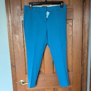 Ann Taylor Bright Blue Women's Dress Pants 10P NWT